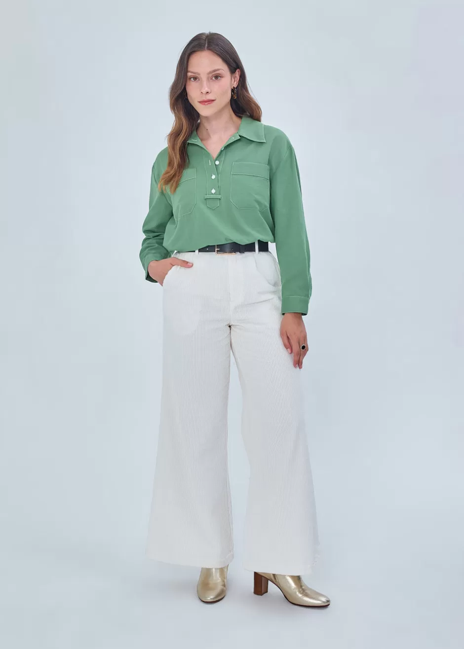 Fashion PANTALON VELOURS COTELE BETHANY Pantalons & Jeans