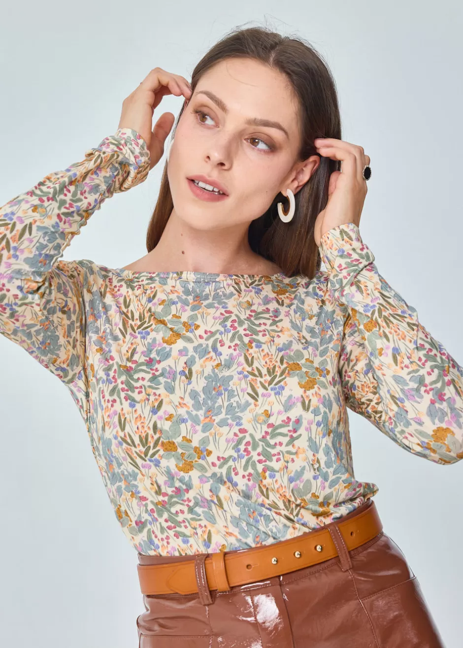 Discount T-SHIRT COL BATEAU KENZO Chemises & Hauts